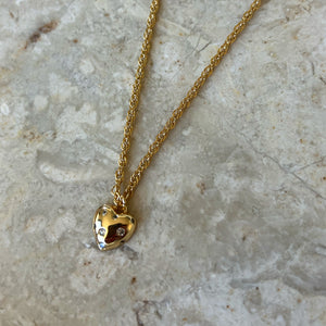 Dalmation Heart Necklace