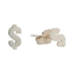 Dolla$ Charm Earring Studs