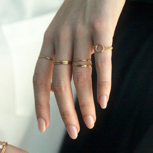 Circle Curb Chain Ring