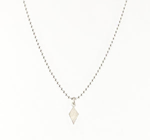 Three Charm Ball Chain Necklace