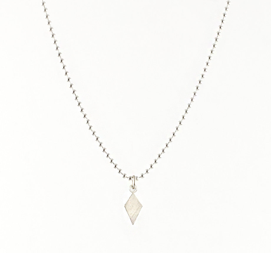 Three Charm Ball Chain Necklace