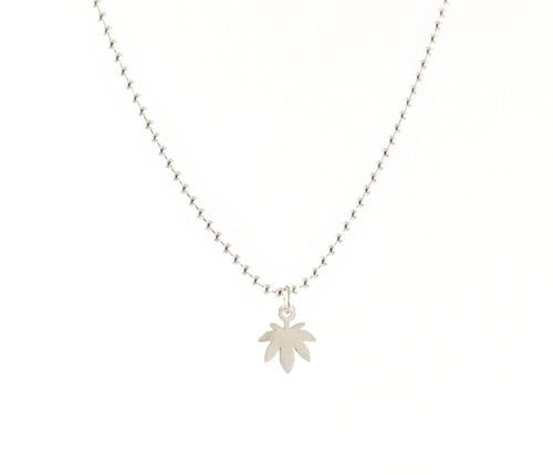 Mary Jane Charm Ball Chain Necklace