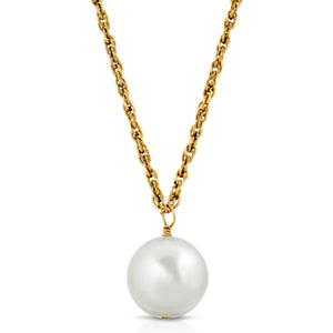 Pearl + Gold Necklace