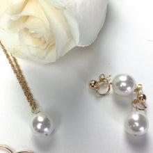 Pearl + Gold Earrings