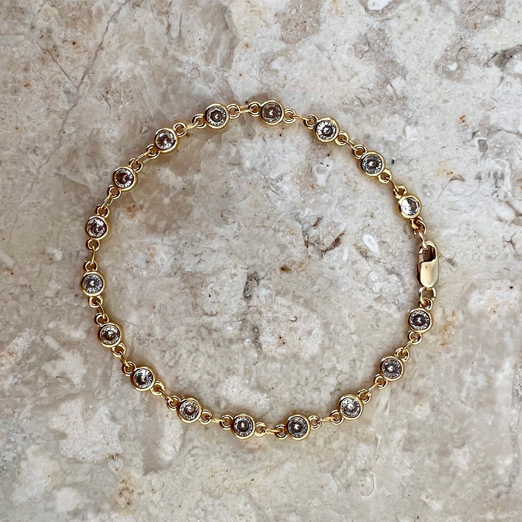 Crystal Chain Bracelet